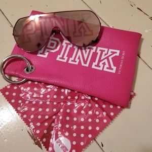 Victoria Secret Pink Aviator Supermodel Sunglasses